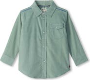 Hatley Kids' Cotton Corduroy Snap-Up Shirt