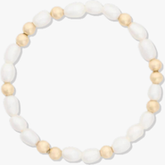 CUFFED BY NANO Ivy Pearl 14k Gold Filled Bead Bracelet