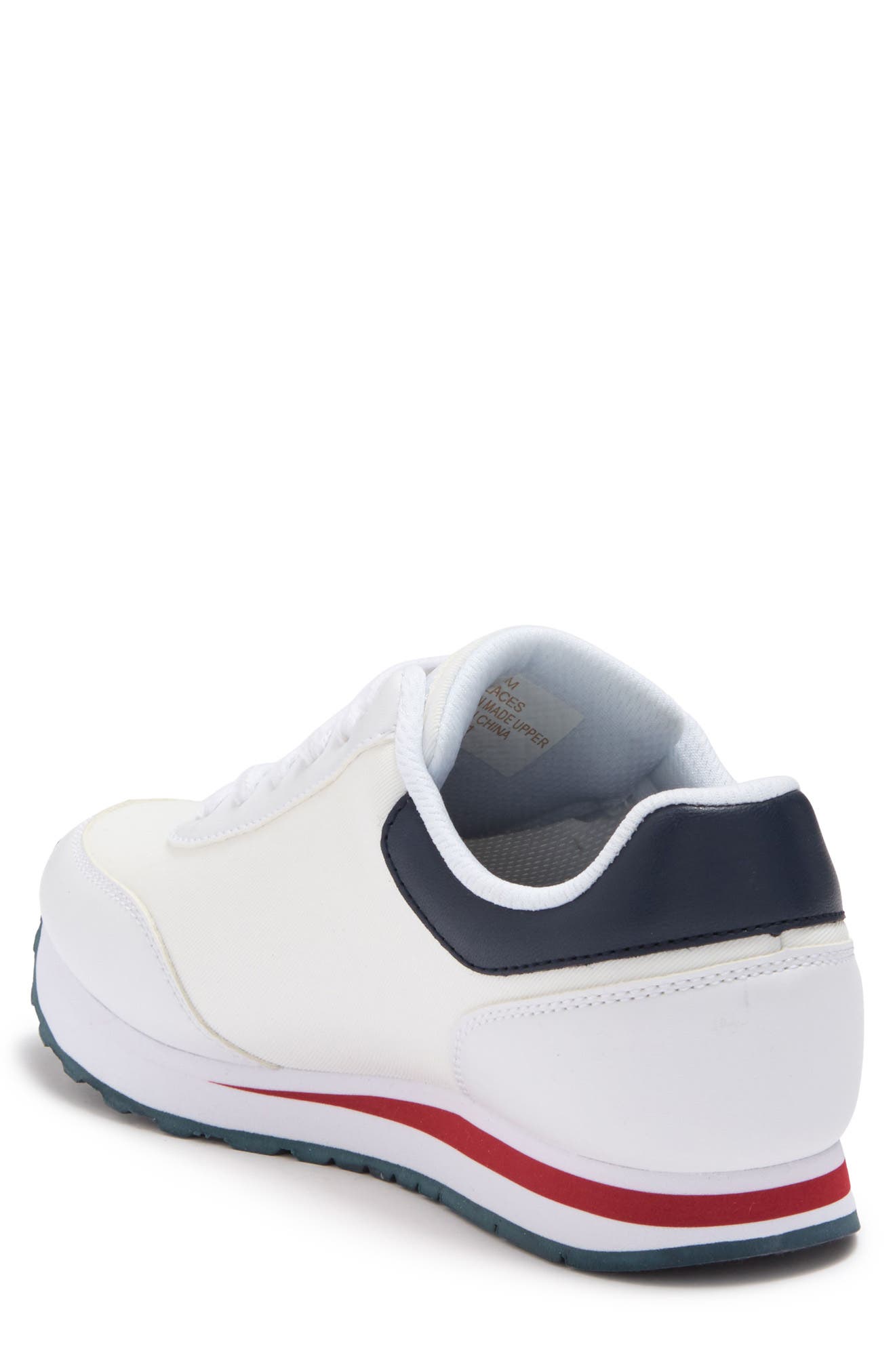 Tommy Hilfiger Fine Sport Sneaker, Alternate, color, White1/White/Navy2015