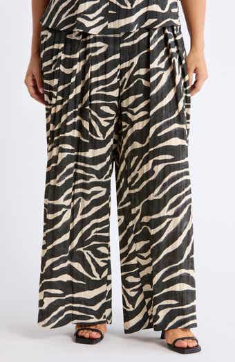 Skyrise Pleated Palazzo Pants