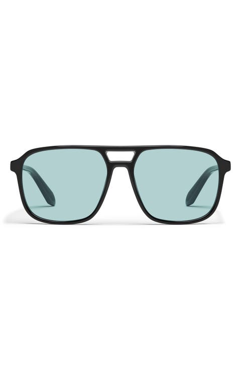 On the Fly 57mm Aviator Sunglasses