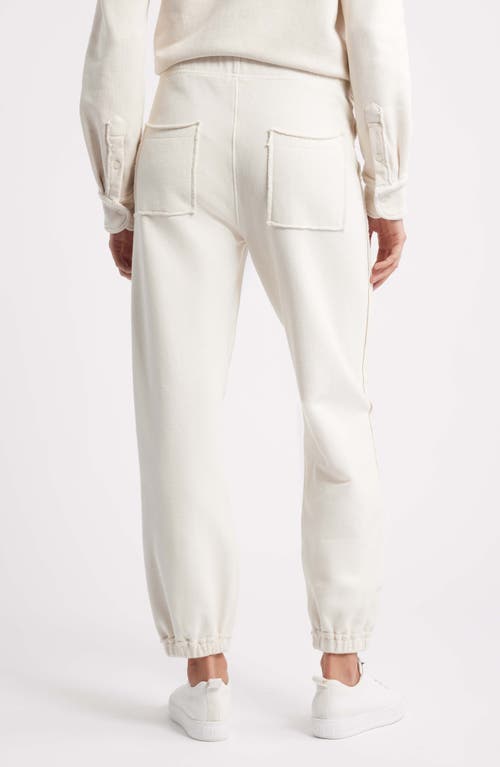 Frank & Eileen Sophie Cotton Joggers In White