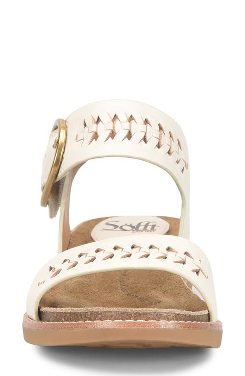 Söfft Bali Ii Sandal In Off White
