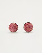 Knottery & Co Paisley Silk Cufflinks