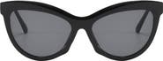 Fifth & Ninth Pippa 73mm Oversize Polarized Cat Eye Sunglasses