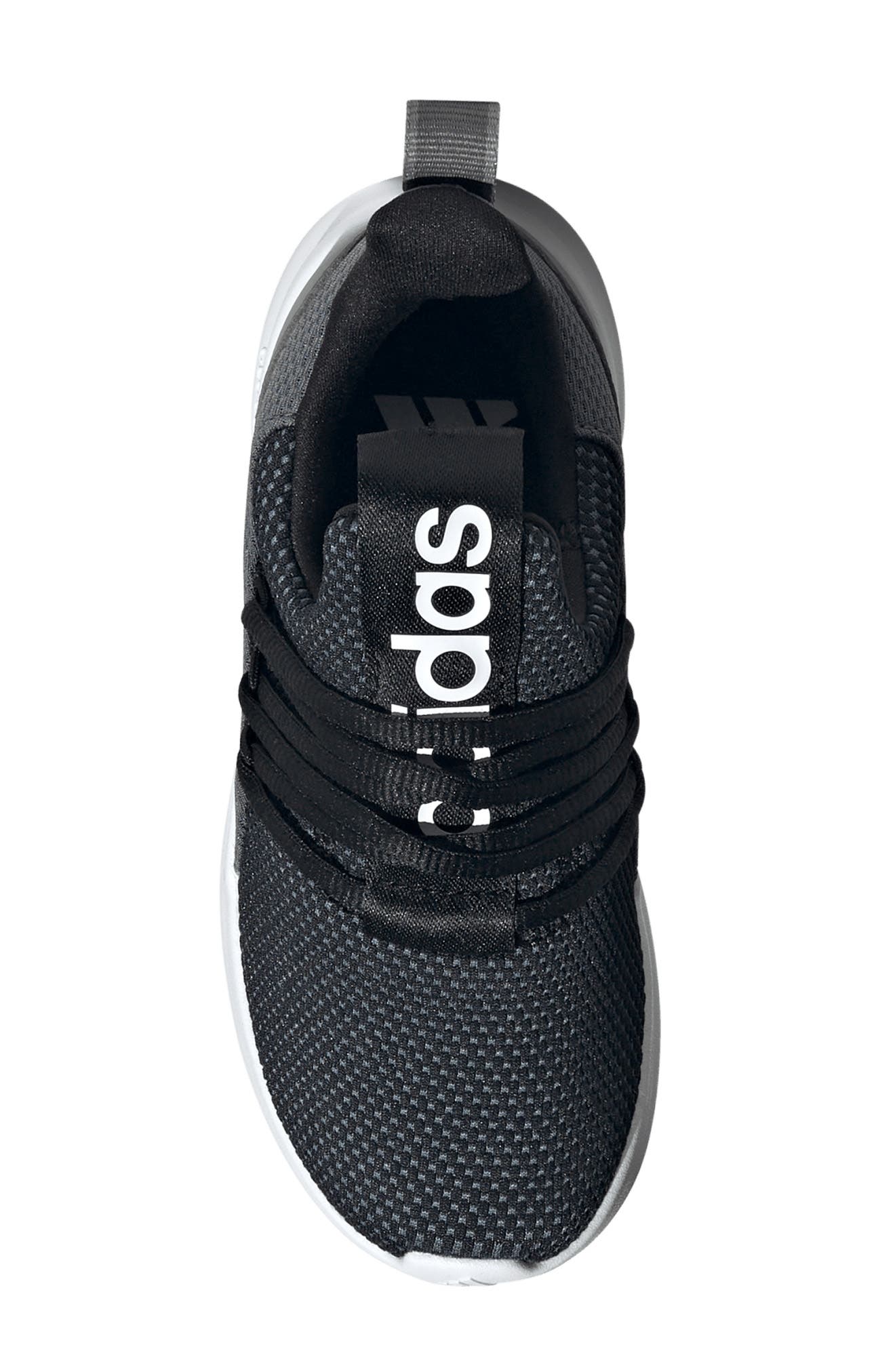 adidas Kids' Lite Racer Adapt 7.0 Slip-On Sneaker, Alternate, color, Cblack/Ftw