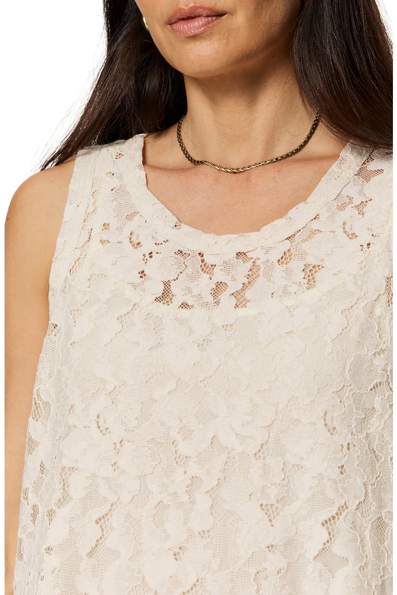 Sunday Best Lace Minidress, Alternate, color, COLLAGEN WHITE