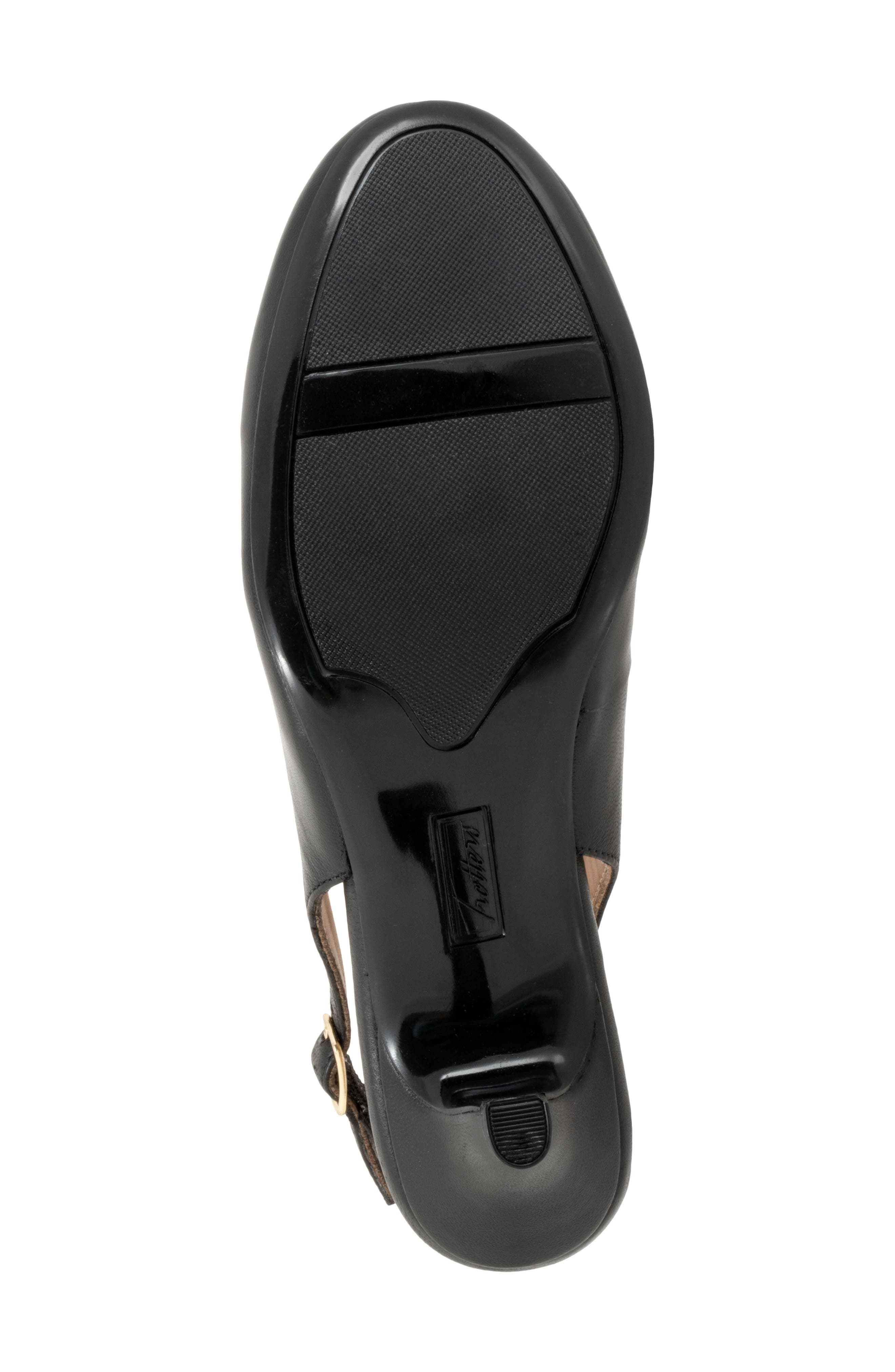 Trotters Lexi Slingback Pump, Alternate, color, Black