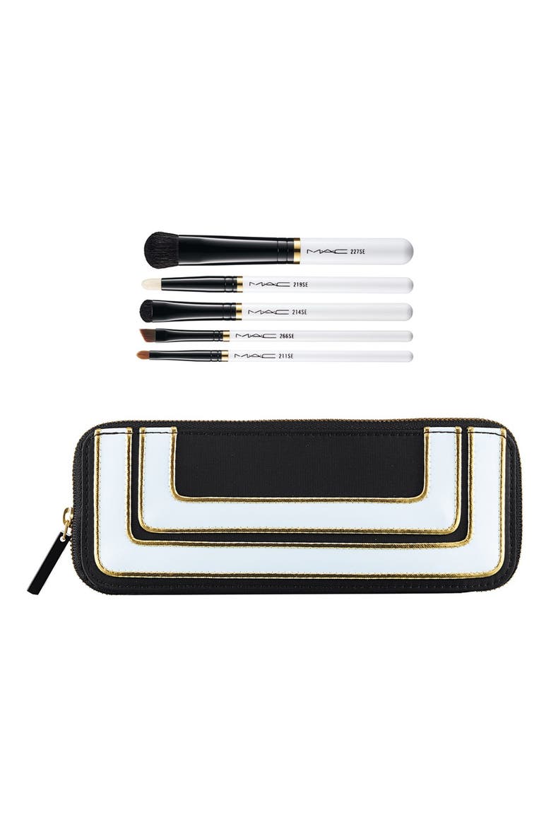 M·A·C 'Stroke of Midnight - Smokey Eye' Brush Kit (Limited Edition), Main, color, SMOKEY