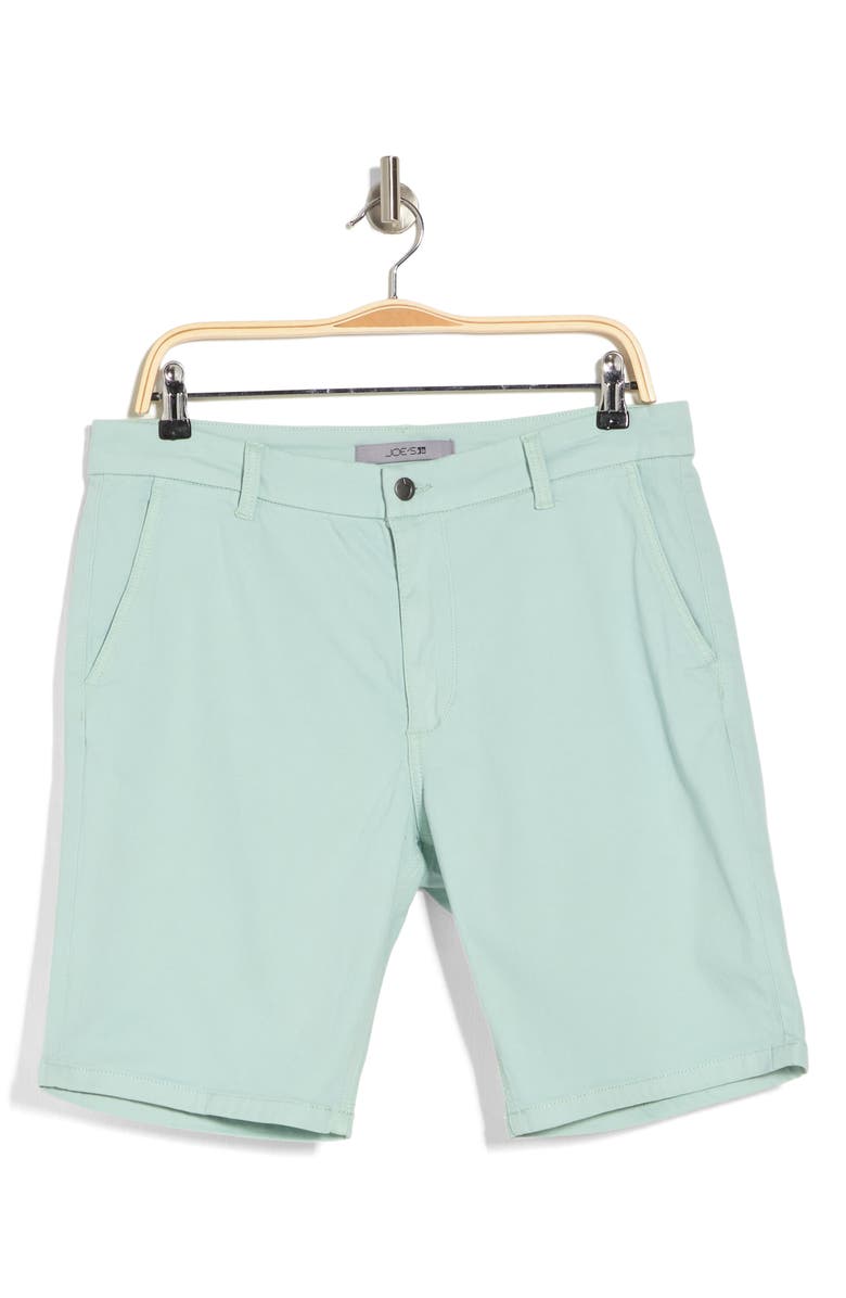 Joe's The Solid Trouser Shorts, Alternate, color, Capri Sea