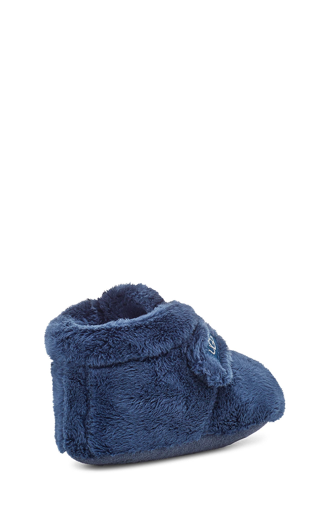 Bixbee Booties & Lovey Blanket Set, Alternate, color, NAVY