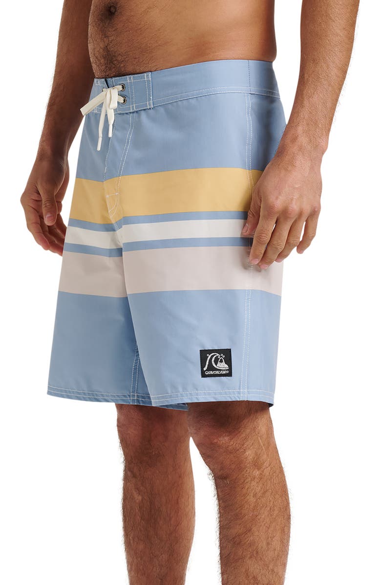 Quiksilver Original Straight Board Shorts, Alternate, color, Ashley Blue