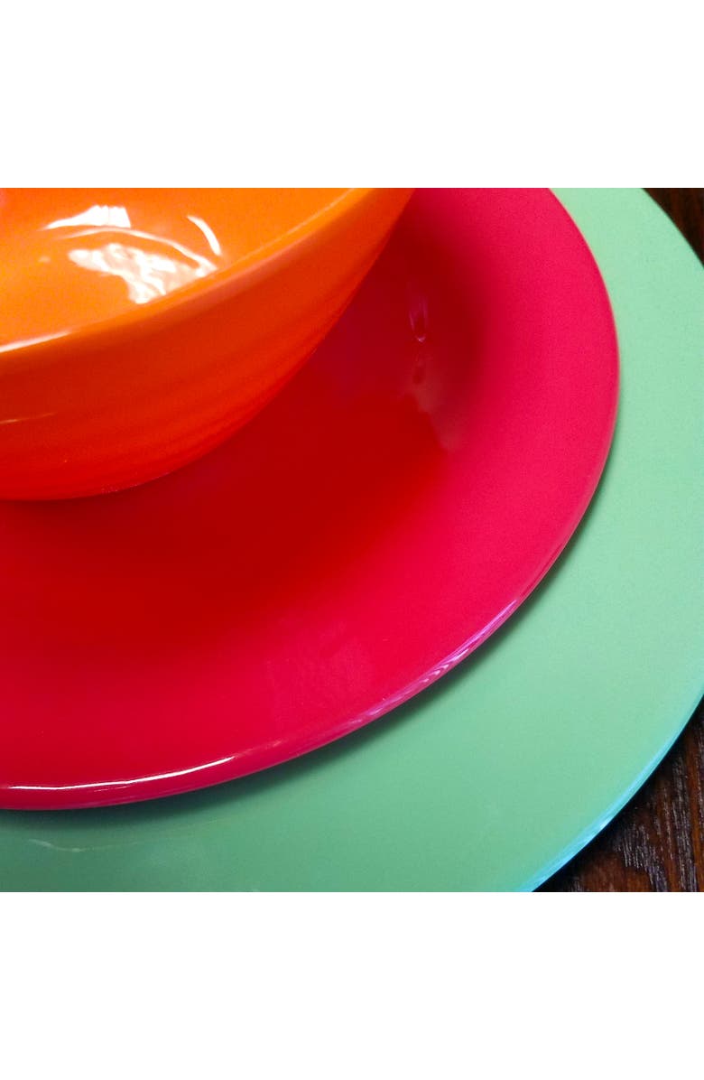 Gibson Home Brist 12 Piece Melamine Dinnerware Set, Alternate, color, Blue