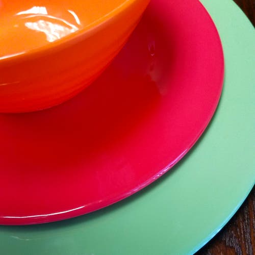 Gibson Home Brist 12 Piece Melamine Dinnerware Set In Multi