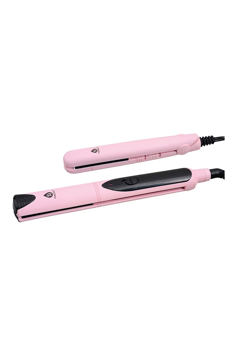 Set of 2 Hair Straighteners, Alternate, color, PINK