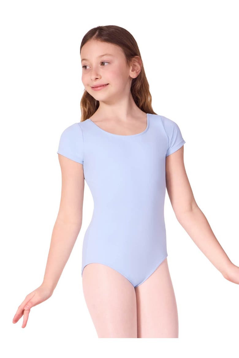 Future Star Short Sleeve Leotard, Alternate, color, Lavender