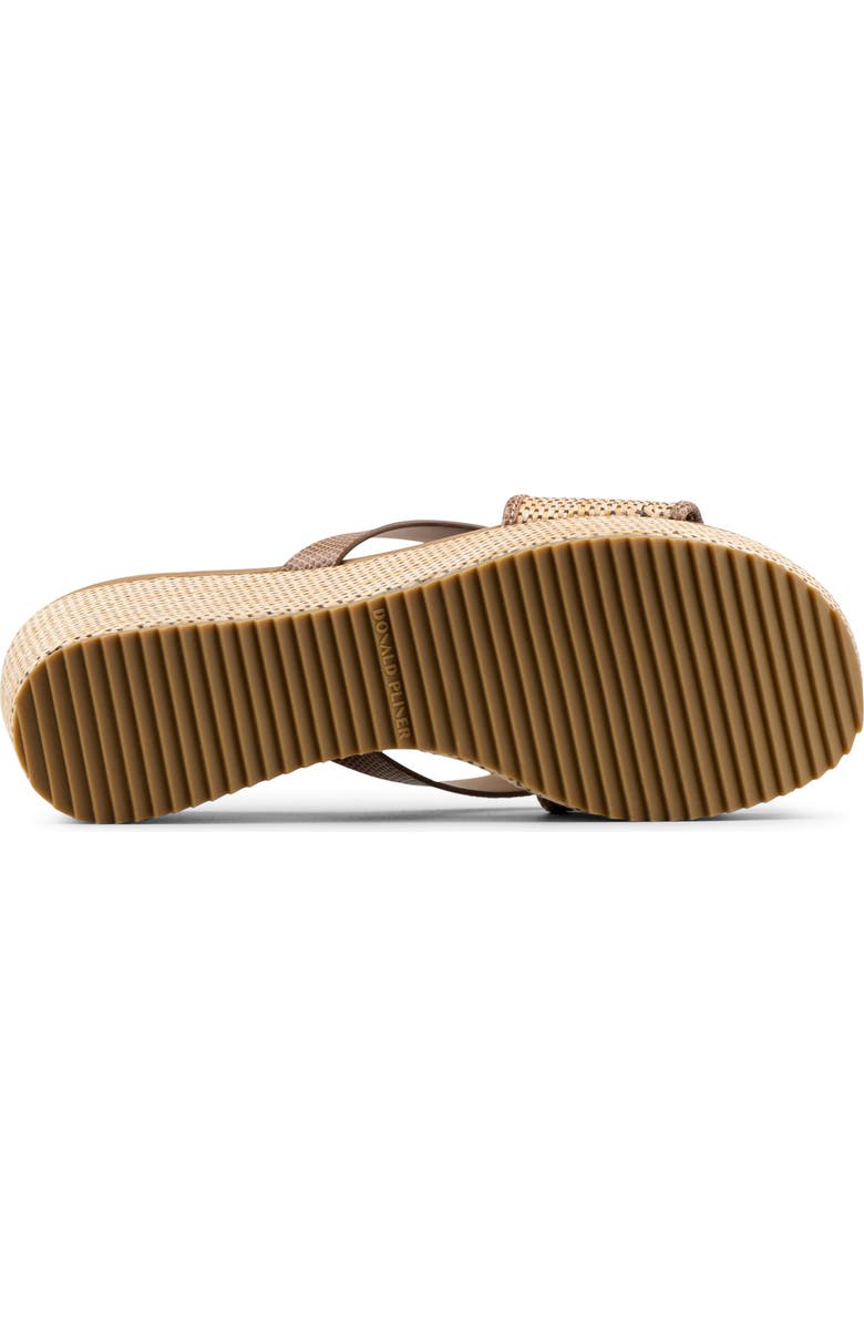Donald Pliner Sotira Platform Wedge Sandal, Alternate, color, Tobacco