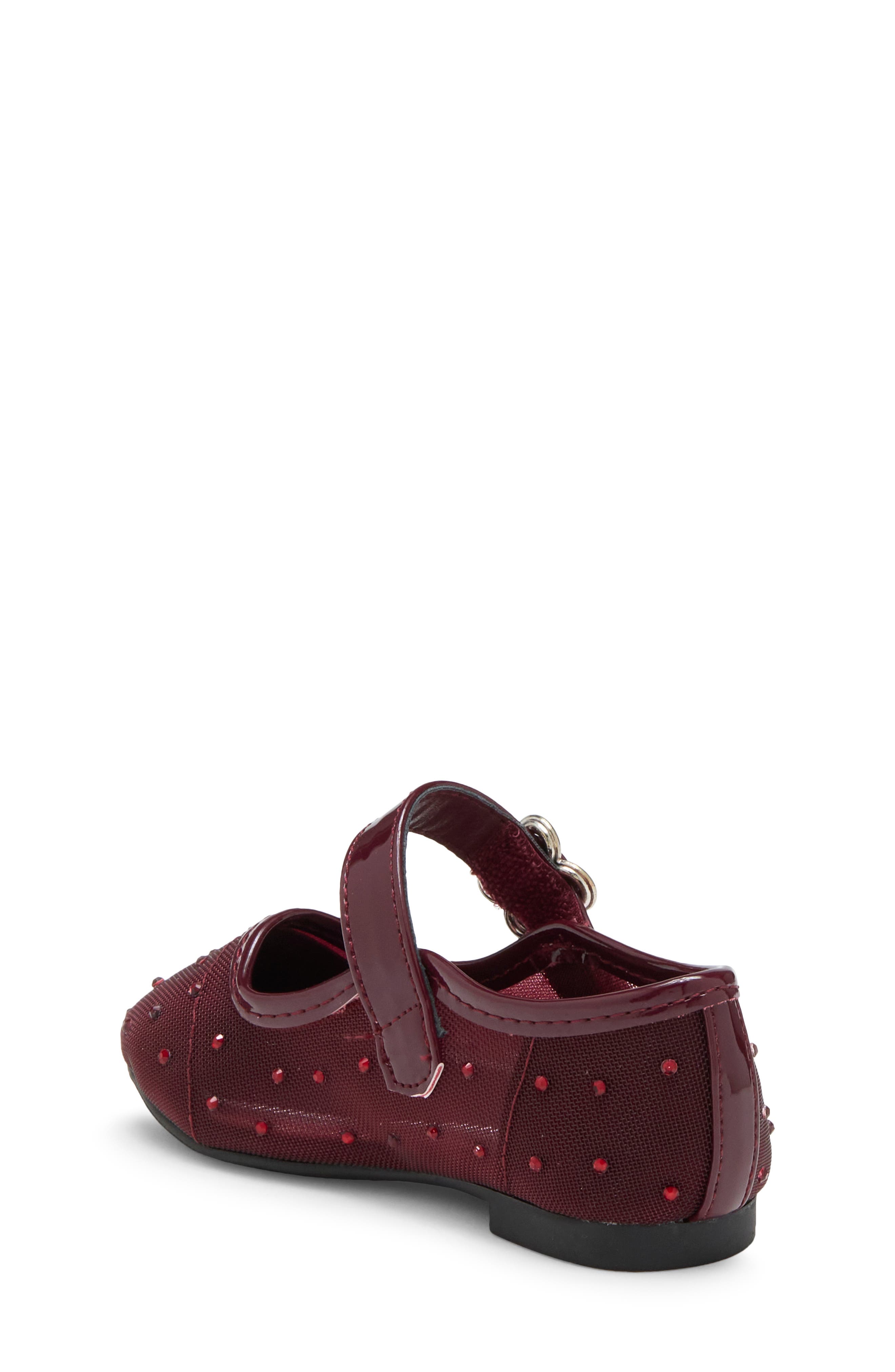 Kids' Maeve Shine Mary Jane Flat, Alternate, color, MAROON