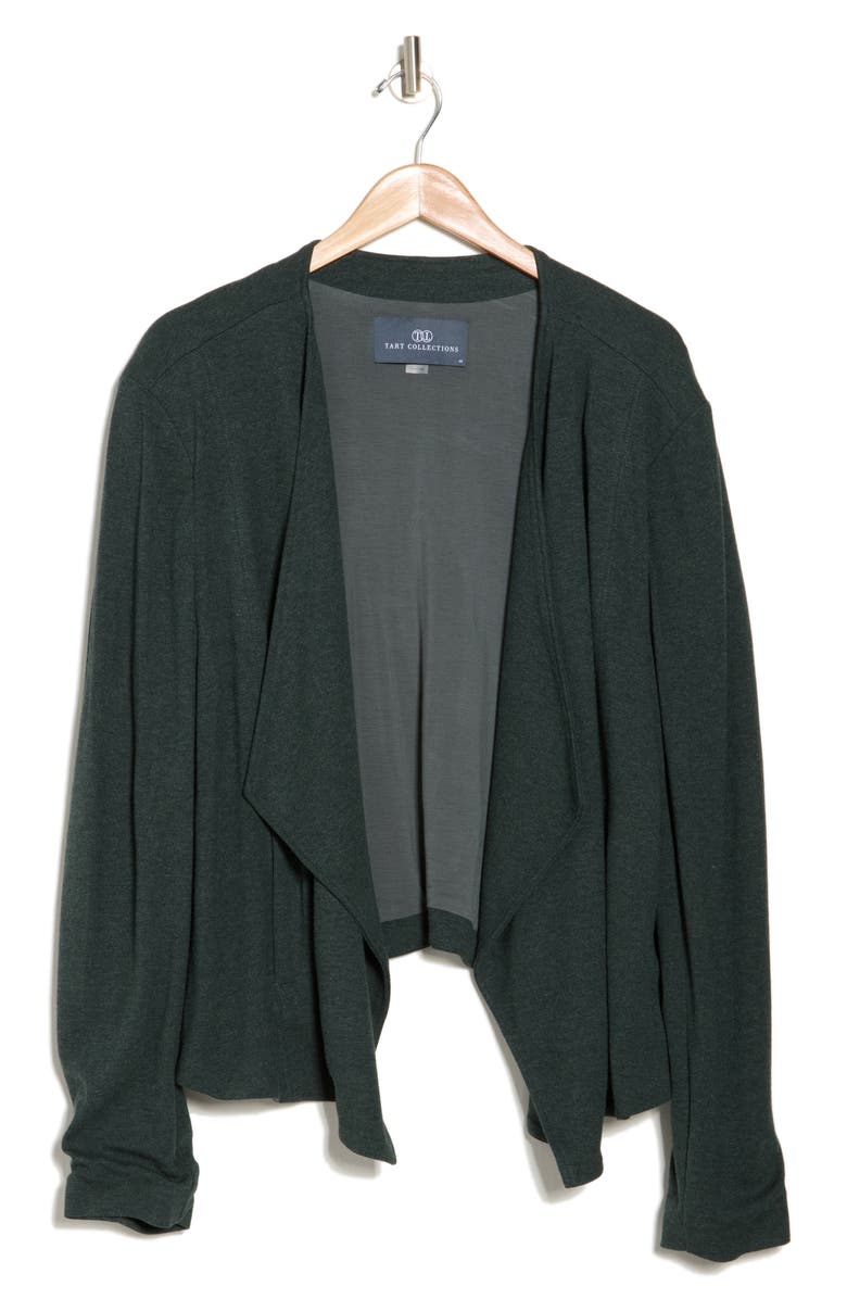 Tart 'Veronicka' Stripe Knit Open Front Jacket, Main, color, Urban Chic