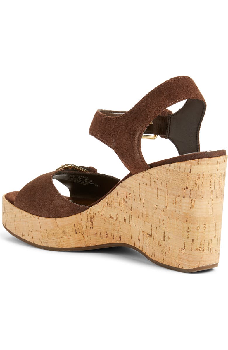 Nordstrom Nomi Ankle Strap Platform Wedge Sandal, Alternate, color, Brown Chocolate