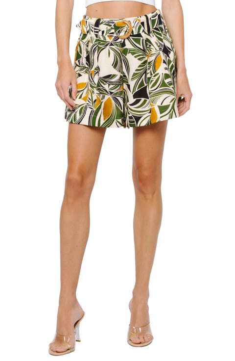 Aryvia Belted Shorts