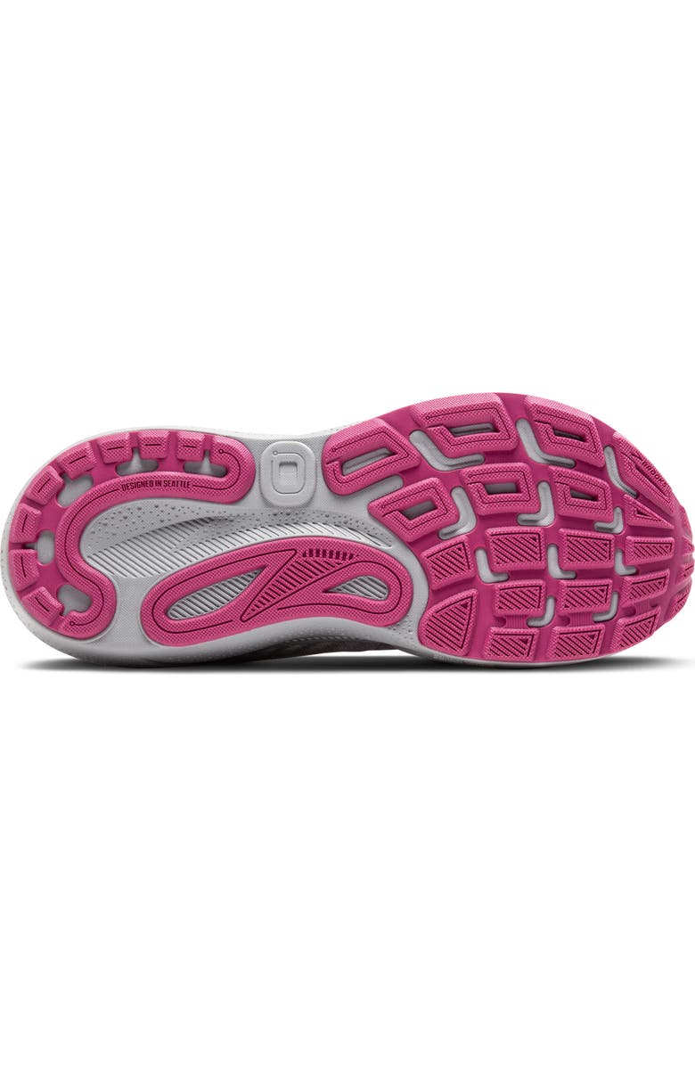 Brooks Adrenaline GTS 24 Waterproof Running Shoe, Alternate, color, Alloy/ White/ Zephyr