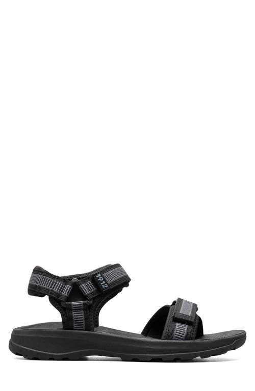 Nunn Bush Huck Sport Sandal In Black Multi