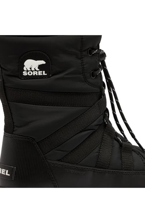 Sorel Whitney Iii Waterproof Tall Boot In Black