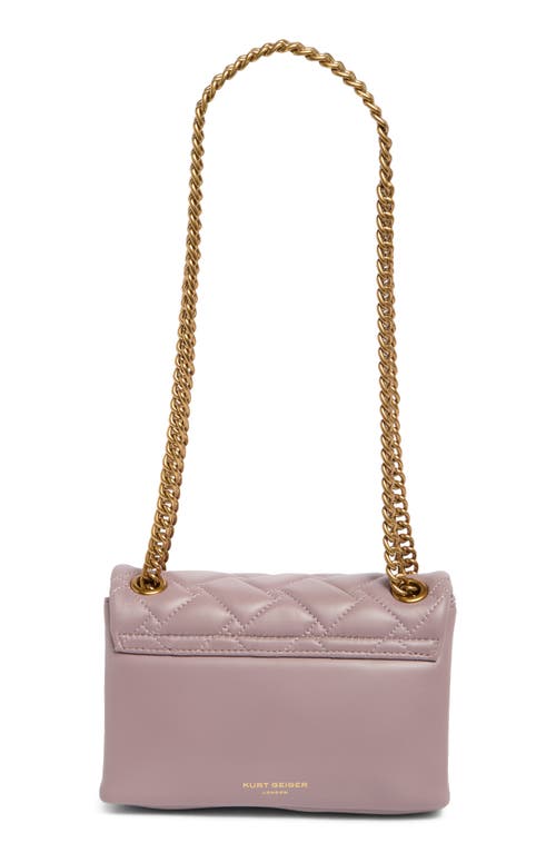 KURT GEIGER KURT GEIGER LONDON MINI KENSINGTON LEATHER SHOULDER BAG