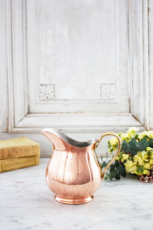 Coppermill Kitchen Cmk Vintage Inspired Copper Small Pitcher In Copper