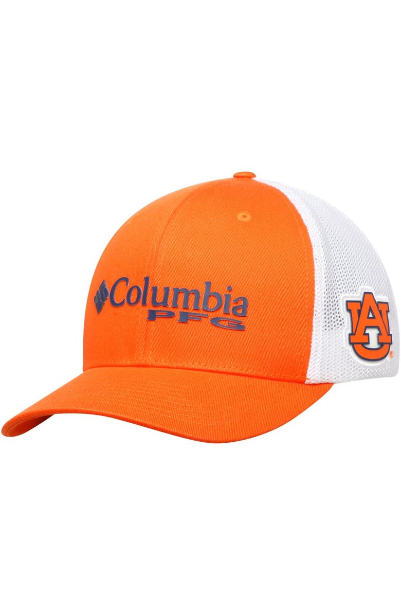 Columbia Men's Columbia Orange Auburn Tigers Collegiate PFG Flex Hat, Main, color, Orange