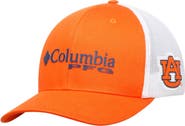 Columbia Men's Columbia Orange Auburn Tigers Collegiate PFG Flex Hat