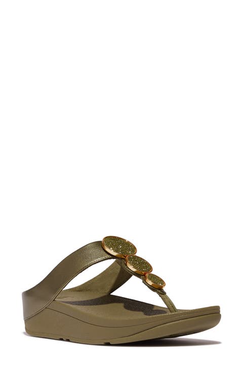 Halo Platform Wedge Flip Flop (Women)