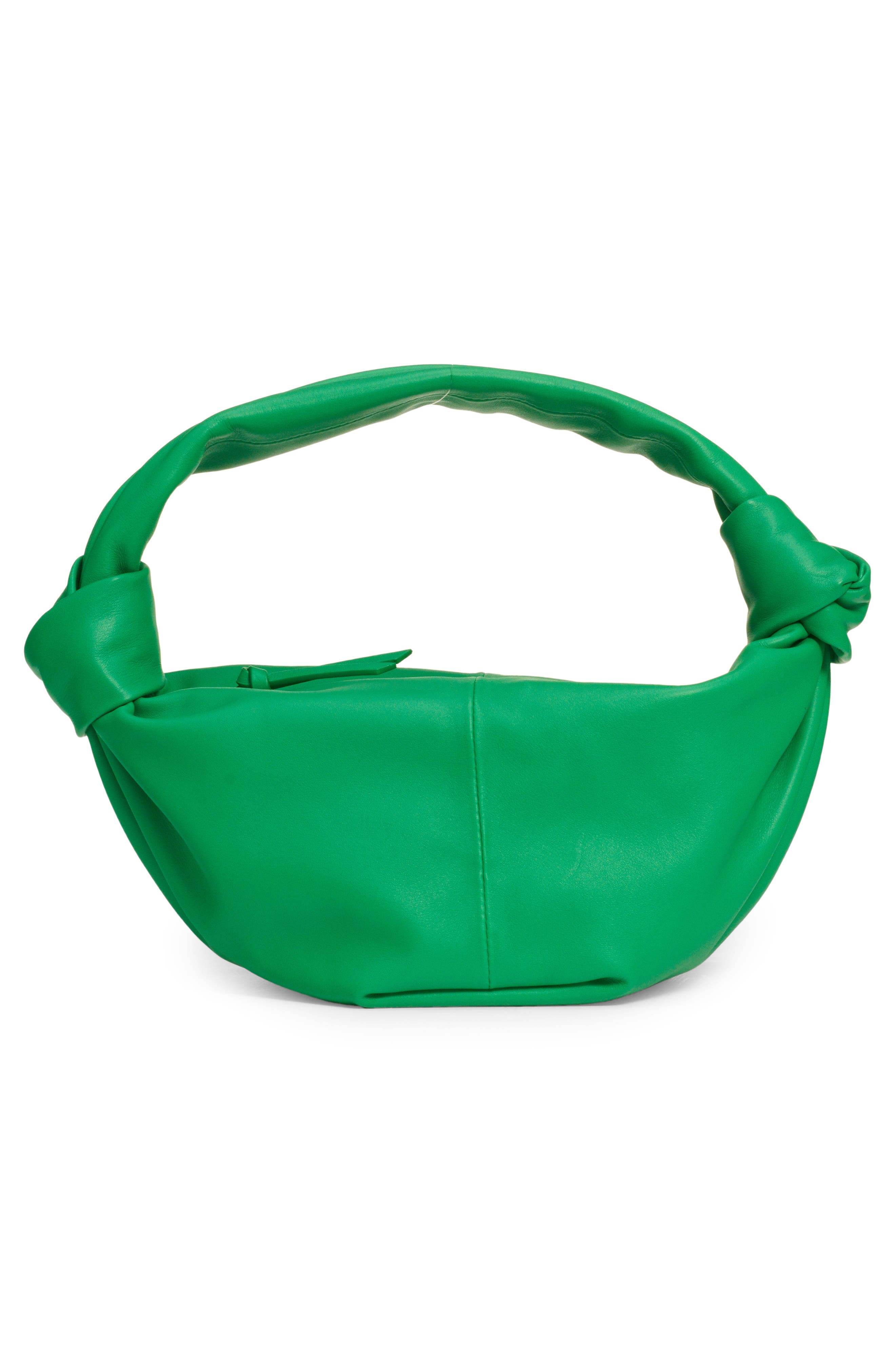 Bottega Veneta Double Knot Leather Top Handle Bag, Alternate, color, 