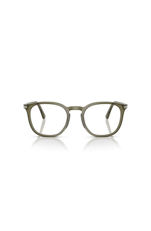 Persol 49mm Phantos Optical Glasses In Gray