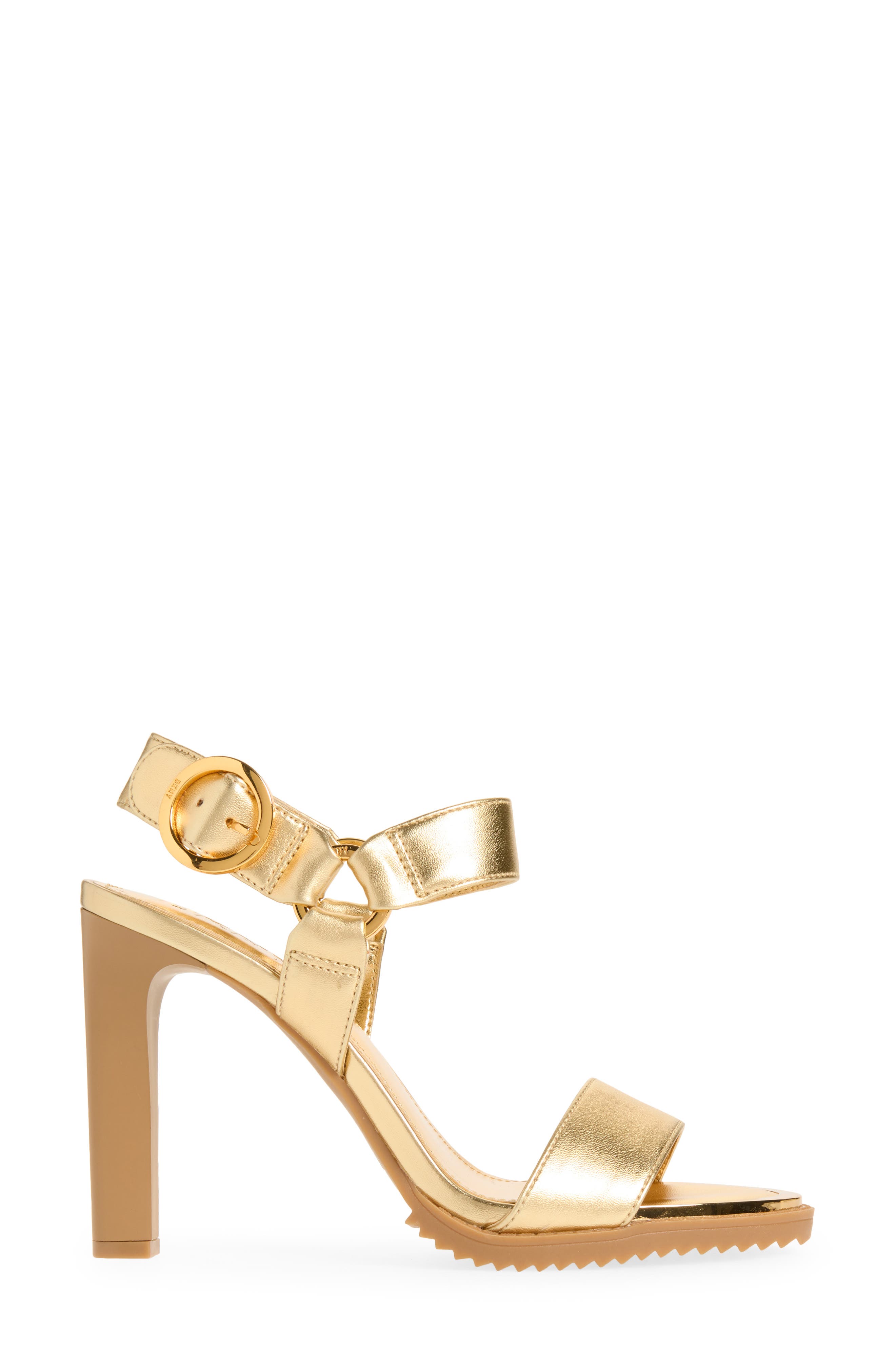 DKNY Blaire Ankle Strap Sandal, Alternate, color, Gold