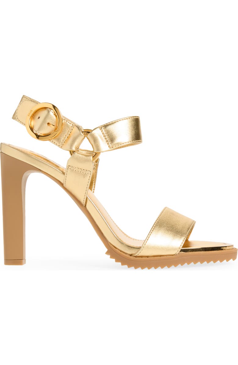 DKNY Blaire Ankle Strap Sandal, Alternate, color, Gold