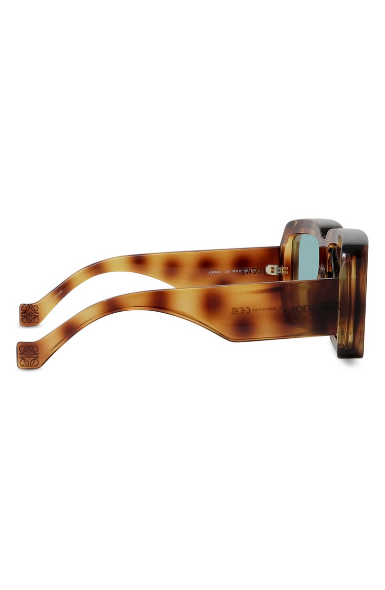 Loewe x Paula's Ibiza Dive In Mask 56mm Square Sunglasses, Alternate, color, 