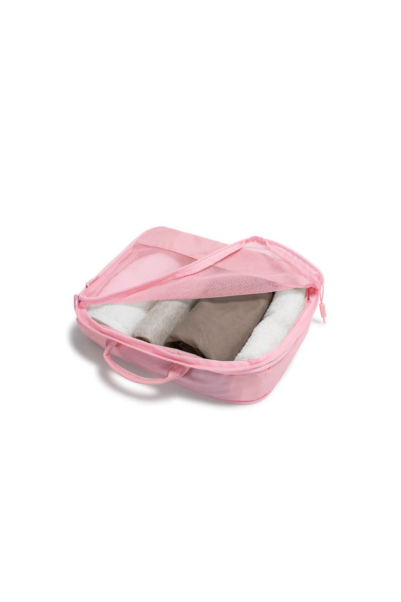 EcoTex® Compression Packing Cube 4 Piece Set, Alternate, color, Pink Sand