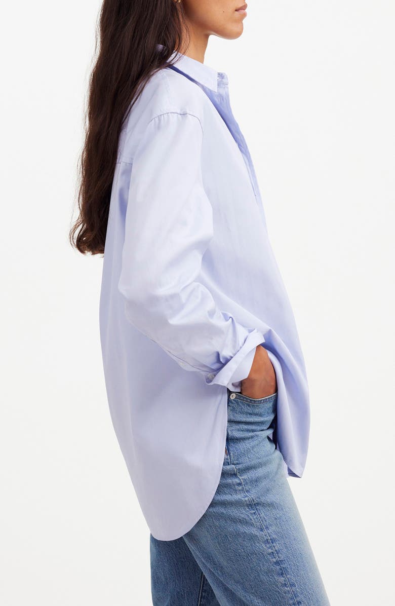 Madewell Relaxed Poplin Button-Up Shirt, Alternate, color, 