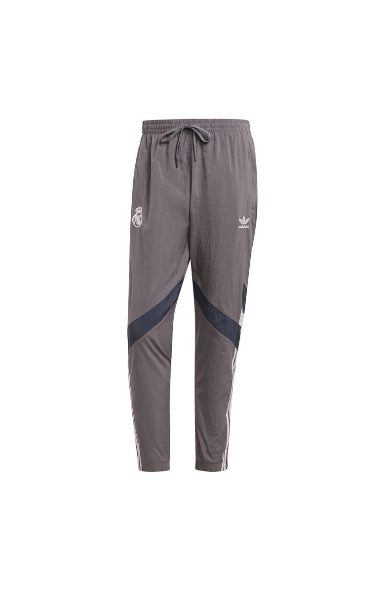 adidas Originals Men's adidas Originals Charcoal Real Madrid Lifestyler Track Pants, Alternate, color, Charcoal
