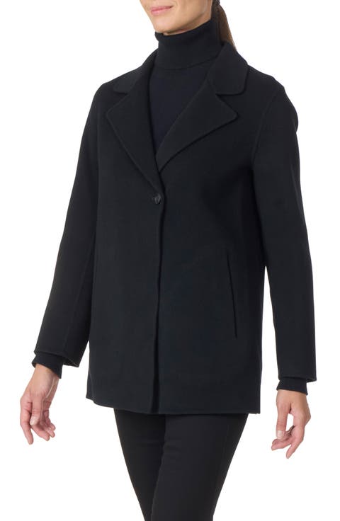 Double Face Wool Blend Coat