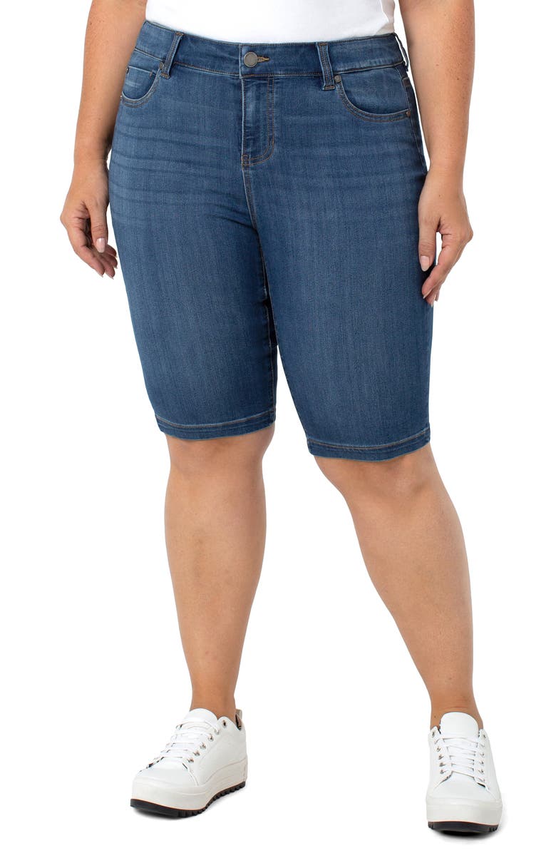 Liverpool Los Angeles Cruiser Denim Shorts, Main, color, 