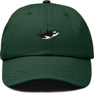 Dalix Killer Whale Embroidered Dad Hat