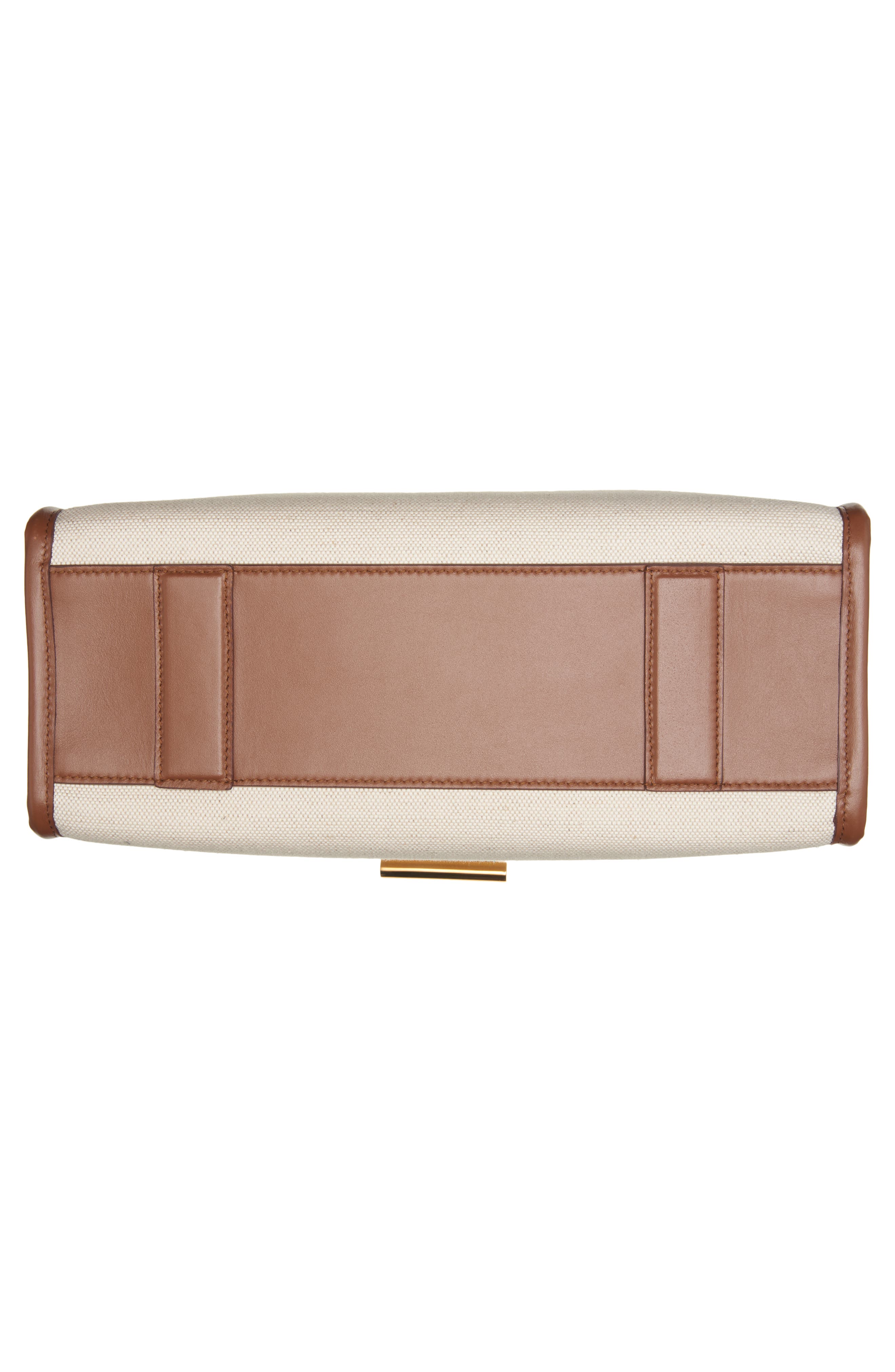 TOM FORD Medium Canvas & Leather Tote, Alternate, color, 