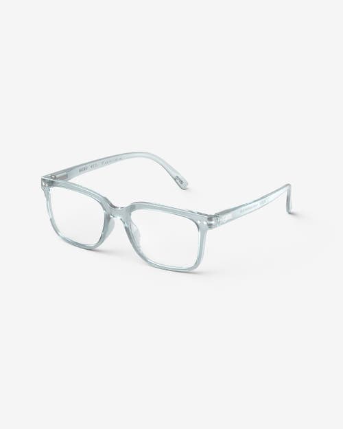 Izipizi #l 54mm Rectangular Reading Glasses In Gray
