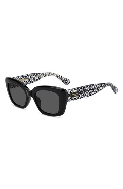 Kate Spade New York Jenell 51mm Polarized Rectangular Sunglasses