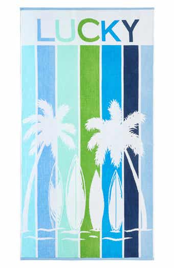 Surf Stripe Cotton Beach Towel