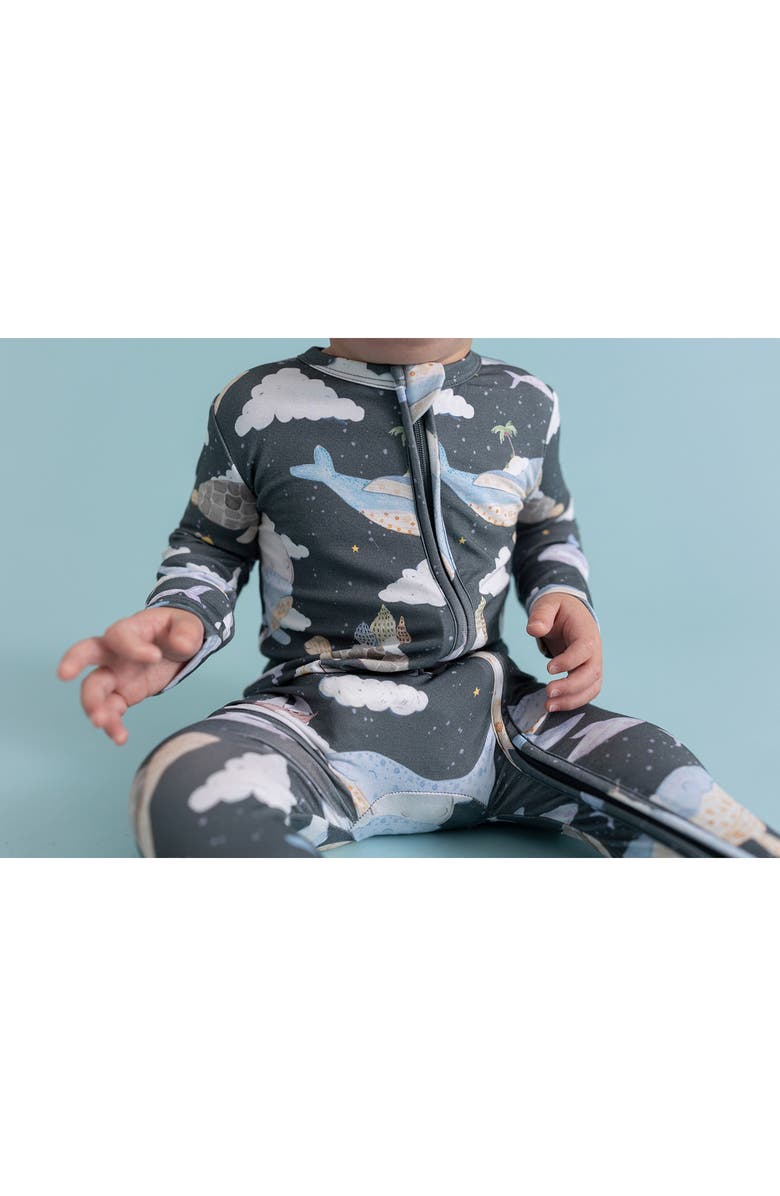 Posh Peanut Zip Footie, Alternate, color,