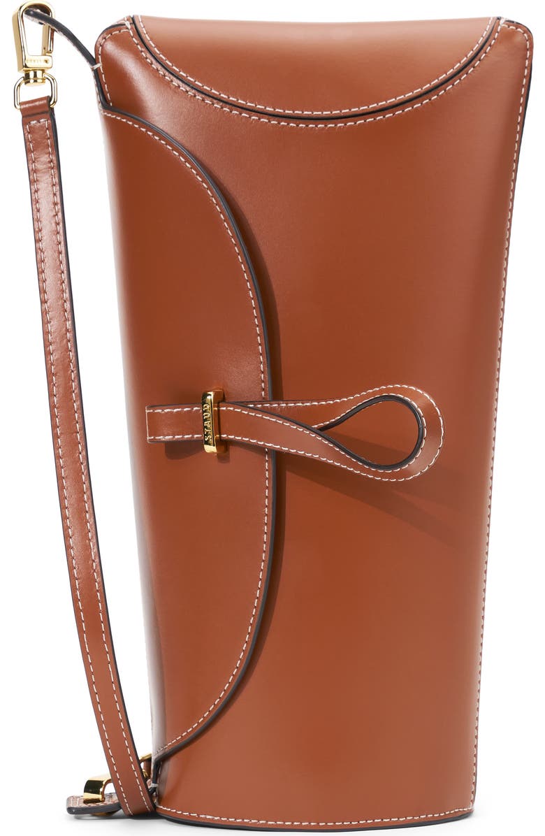 STAUD Sofya Leather Shoulder Bag, Alternate, color,